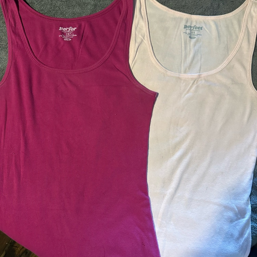 Two Old Navy tank tops. Super soft and very comfortable!